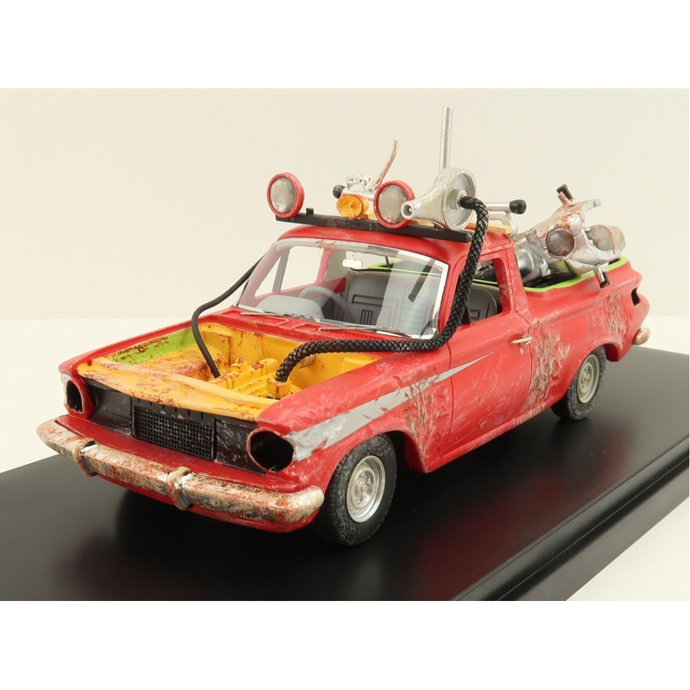 ACE Models - Holden EJ Ute Damaged with Gooses Kawasaki Bike Mad Max Resin - Scale 1:43