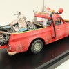 ACE Models - Holden EJ Ute Damaged with Gooses Kawasaki Bike Mad Max Resin - Scale 1:43