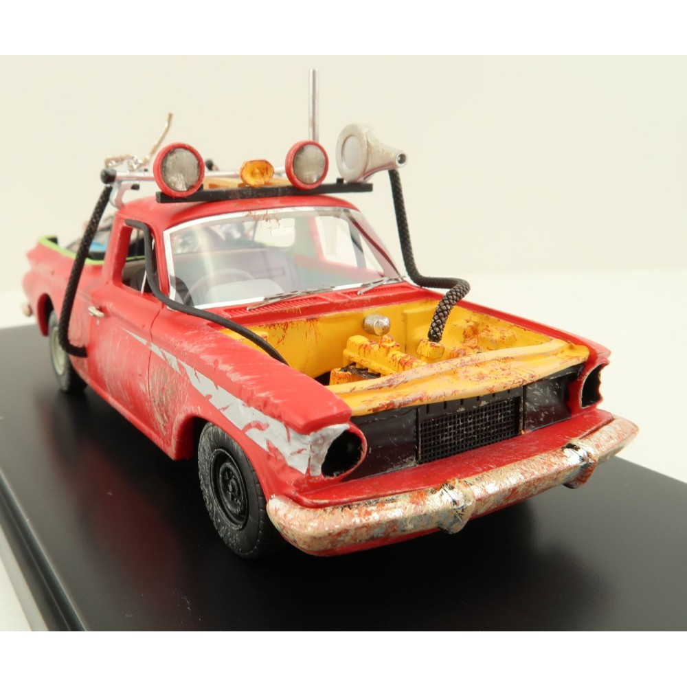 ACE Models - Holden EJ Ute Damaged with Gooses Kawasaki Bike Mad Max Resin - Scale 1:43