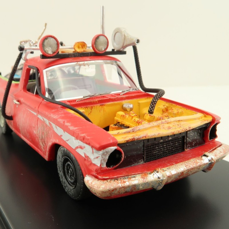 ACE Models - Holden EJ Ute Damaged with Gooses Kawasaki Bike Mad Max Resin - Scale 1:43