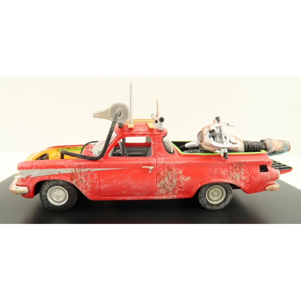 ACE Models - Holden EJ Ute Damaged with Gooses Kawasaki Bike Mad Max Resin - Scale 1:43