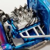 ACME A1805024 - 1932 Ford Roadster Hot Rod Blue Metallic with Flames - Scale 1:18