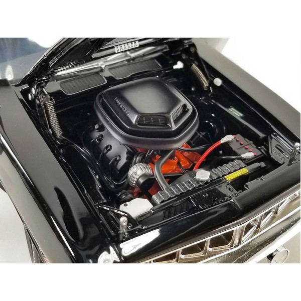 ACME A1806124 1971 Plymouth Hemi Cuda Black - Scale 1:18
