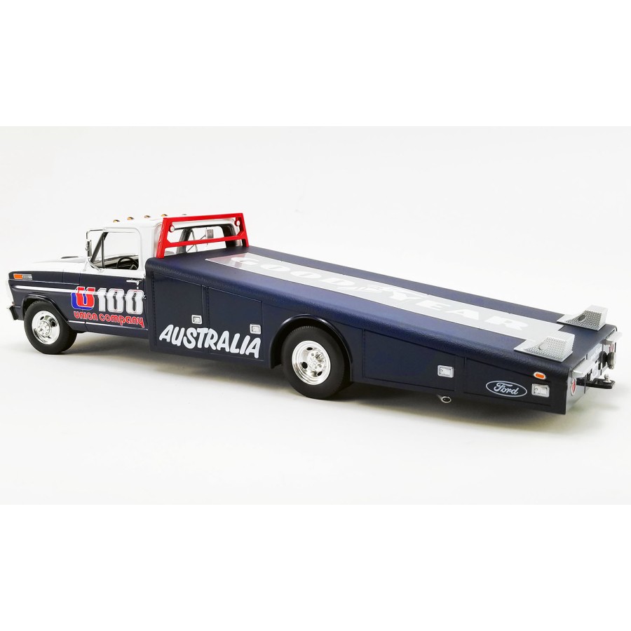 DDA ACME 1801406 1970 Ford F-350 Ramp Truck - U100 Allan Moffat Racing - Scale 1:18