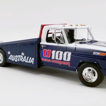 DDA ACME 1801406 1970 Ford F-350 Ramp Truck - U100 Allan Moffat Racing - Scale 1:18