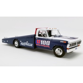 DDA ACME 1801406 1970 Ford F-350 Ramp Truck - U100 Allan Moffat Racing - Scale 1:18