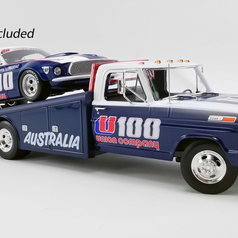 DDA ACME 1801406 1970 Ford F-350 Ramp Truck - U100 Allan Moffat Racing - Scale 1:18