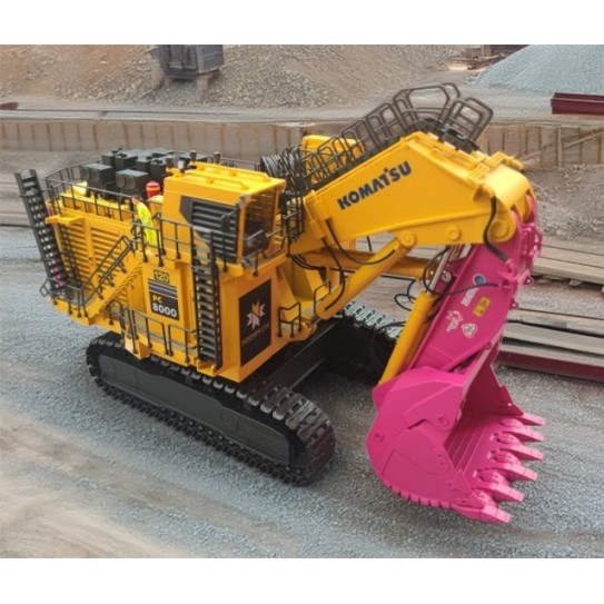 BYMO 25026-13 Komatsu PC8000-6 Diesel Mining Excavator with Front Shovel - Northern Star - Scale 1:50