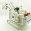 BYMO 25026/9 Komatsu PC8000-11 Diesel Mining Excavator with Front Shovel White  New 2022 - Scale 1:50