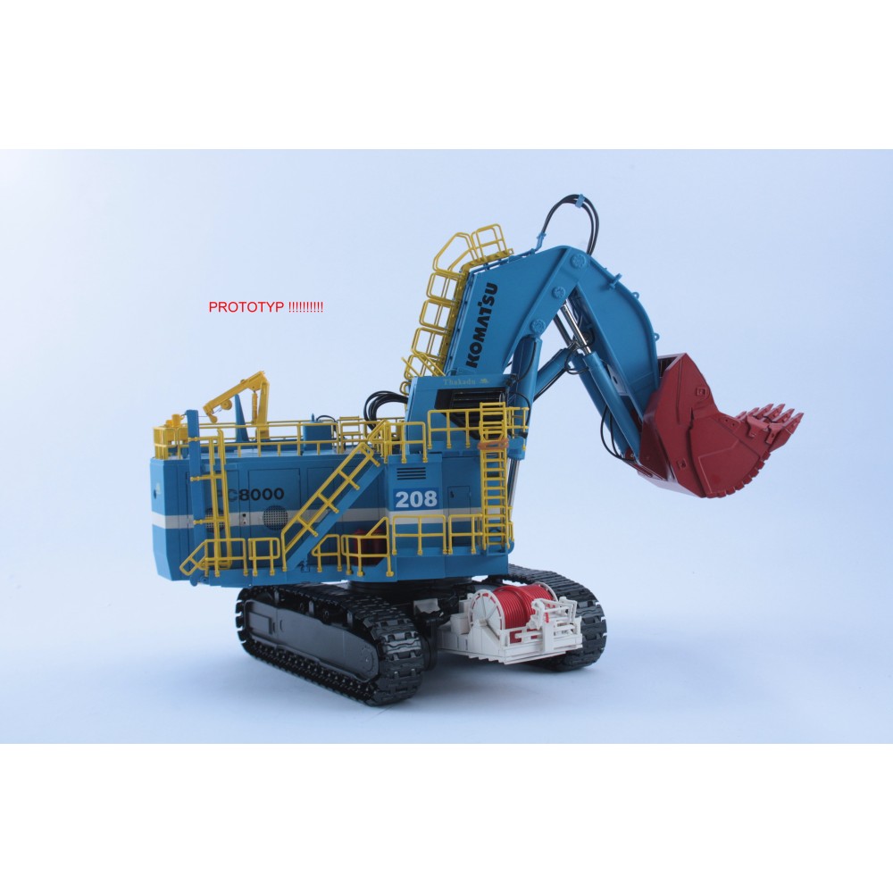BYMO 25026/6 Komatsu PC8000-6 Electric Mining Excavator with Front Shovel Jwaneng - Scale 1:50