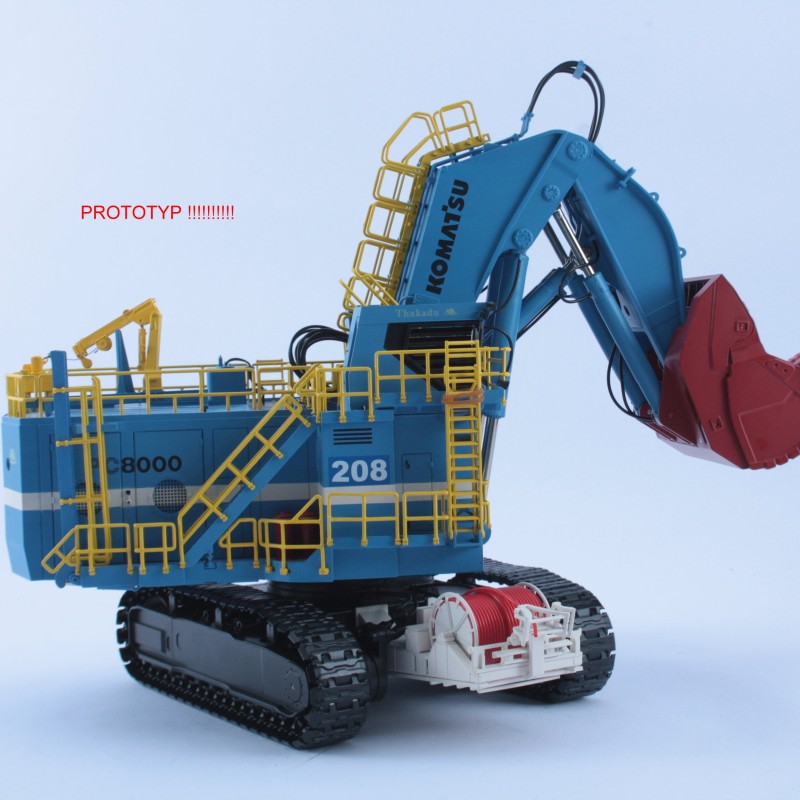 BYMO 25026/6 Komatsu PC8000-6 Electric Mining Excavator with Front Shovel Jwaneng - Scale 1:50