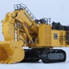 BYMO 25026/8 Komatsu PC8000-11 Diesel Mining Excavator with Front Shovel Yellow New 2022 - Scale 1:50