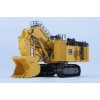 BYMO 25026/8 Komatsu PC8000-11 Diesel Mining Excavator with Front Shovel Yellow New 2022 - Scale 1:50