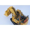 BYMO 25026/8 Komatsu PC8000-11 Diesel Mining Excavator with Front Shovel Yellow New 2022 - Scale 1:50