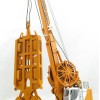 BYMO 25030/1 BAUER Grab System GB50 Grab Carrier with Diaphragm Wall Grab DHG V  - Scale 1:50