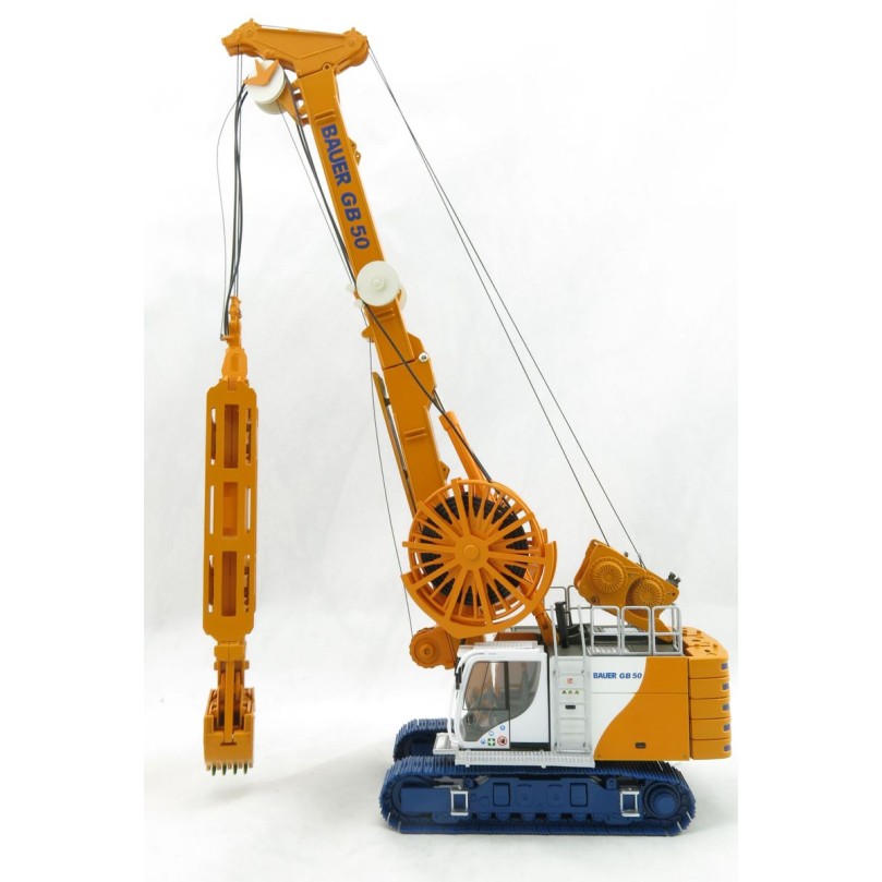 BYMO 25030/1 BAUER Grab System GB50 Grab Carrier with Diaphragm Wall Grab DHG V  - Scale 1:50
