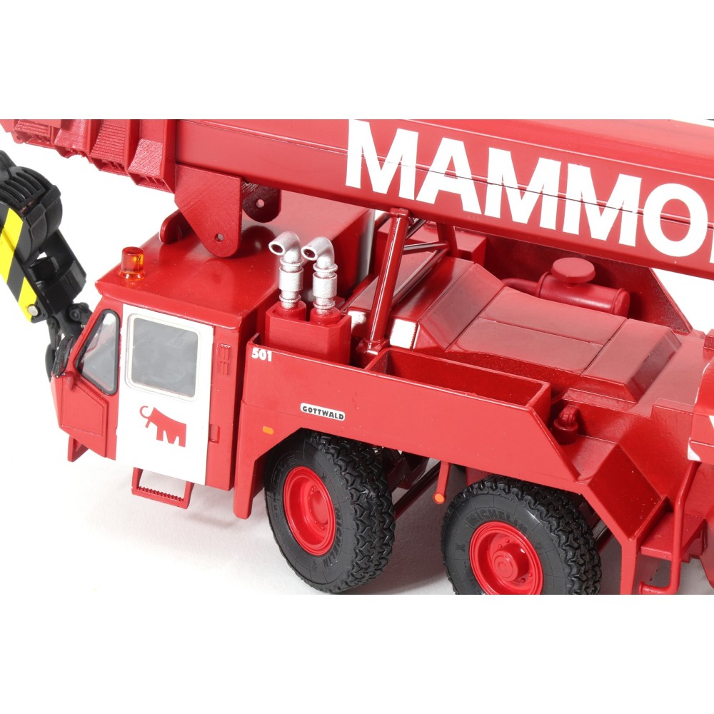 Kranlab 410293 - Mammoet Gottwald AMK 126-63 6 axle Mobile Crane - Scale 1:50