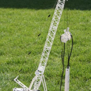 SOILMEC Cable Crane SC-100 with Trench Cutter SH-30 - Scale 1:50