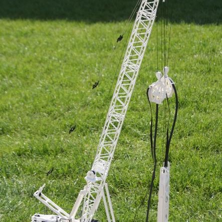 SOILMEC Cable Crane SC-100 with Trench Cutter SH-30 - Scale 1:50