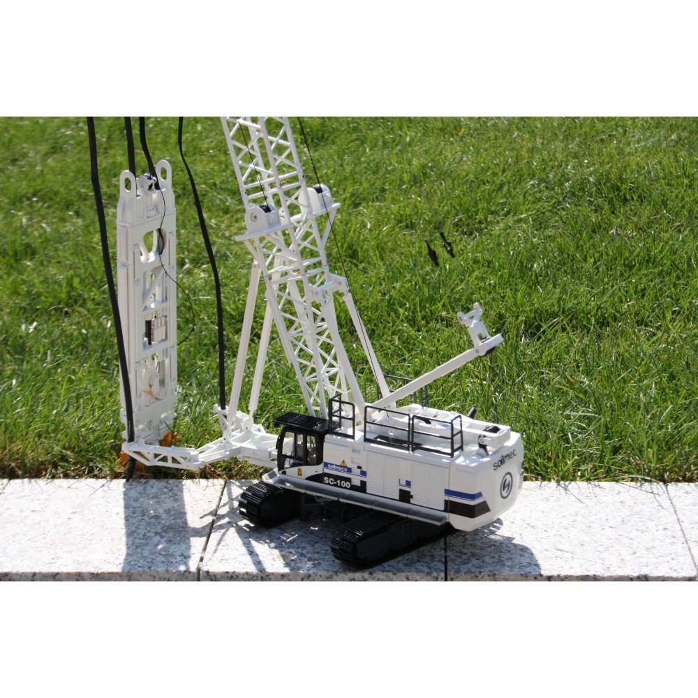 SOILMEC Cable Crane SC-100 with Trench Cutter SH-30 - Scale 1:50