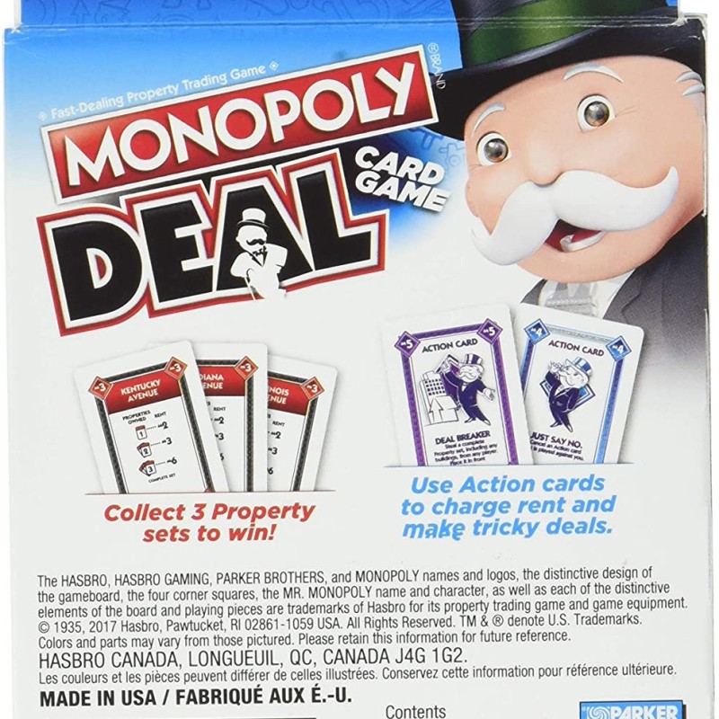 Hasbro Games - Monopoly Deal Card Game