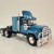 Brekina - 1966 Mack RS 700 6x4 Prime Mover Metallic Blue - Scale 1:87 