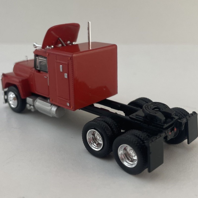 Brekina - 1966 Mack RS 700 6x4 Prime Mover Red - Scale 1:87