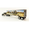 Brekina 86255 - Kenworth W925 6x4 Truck with Box Trailer Smokey and the Bandit - Scale 1:87