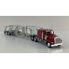 Brekina 86262 - Kenworth W900 6x4 Truck with Semi Car Transporter Trailer - Scale 1:87