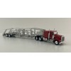 Brekina 86262 - Kenworth W900 6x4 Truck with Semi Car Transporter Trailer - Scale 1:87