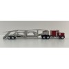 Brekina 86262 - Kenworth W900 6x4 Truck with Semi Car Transporter Trailer - Scale 1:87