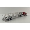 Brekina 86262 - Kenworth W900 6x4 Truck with Semi Car Transporter Trailer - Scale 1:87