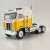 Brekina - Kenworth K 100 Aerodyne 6x4 Prime Mover Yellow / White - Scale 1:87