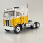 Brekina - Kenworth K 100 Aerodyne 6x4 Prime Mover Yellow / White - Scale 1:87