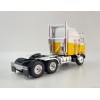 Brekina - Kenworth K 100 Aerodyne 6x4 Prime Mover Yellow / White - Scale 1:87