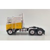 Brekina - Kenworth K 100 Aerodyne 6x4 Prime Mover Yellow / White - Scale 1:87