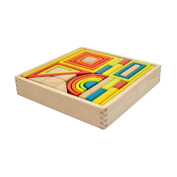 Artiwood - Wooden Shape Set - 33 pieces