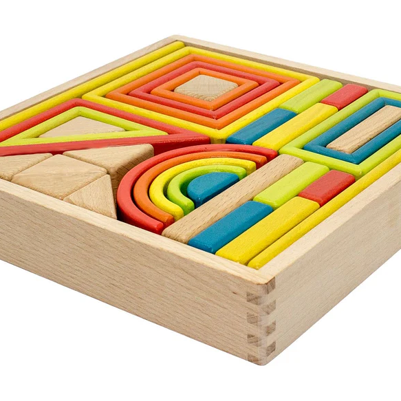 Artiwood - Wooden Shape Set - 33 pieces