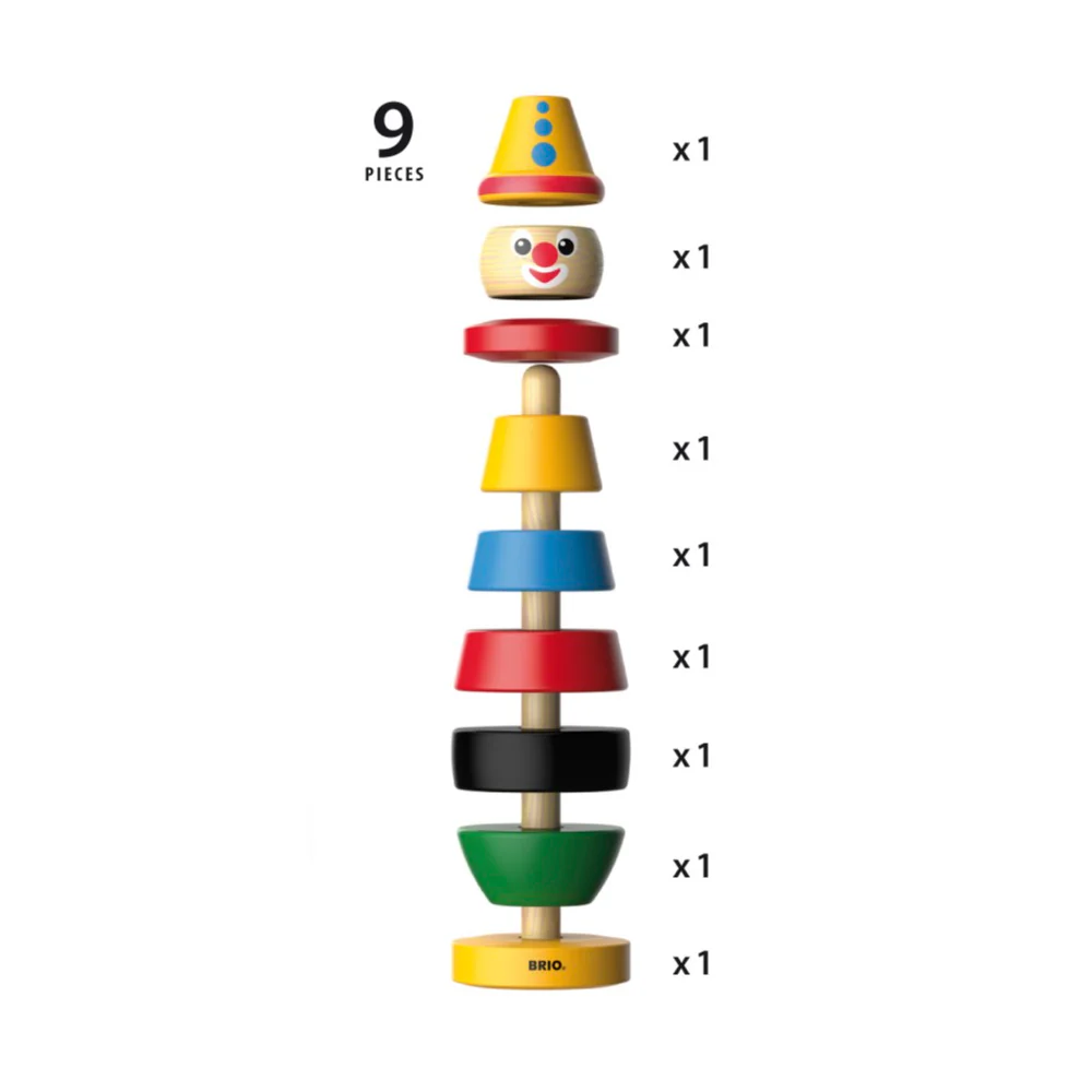 Brio 30120 - Stacking Clown