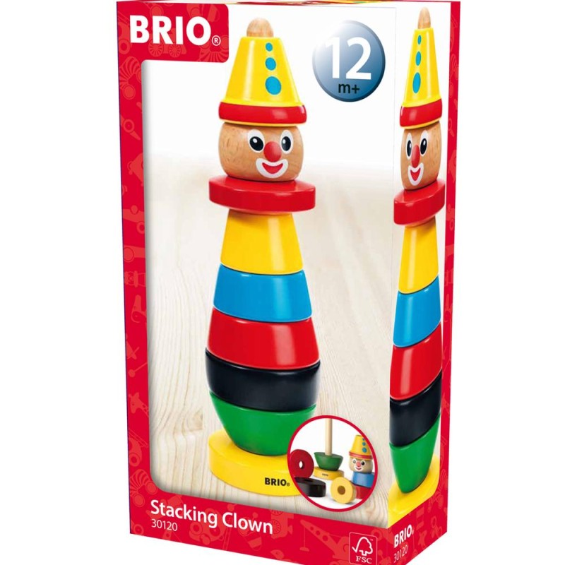 Brio 30120 - Stacking Clown