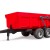 Bruder 02211 - Tipping Trailer Dual Axle with Auto Tailgate Red - Scale 1:16