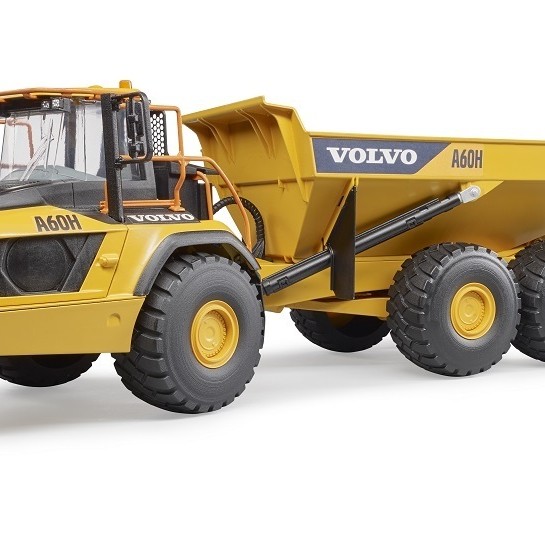 Bruder 02455 - Volvo Articulated Dump Truck A60H Large - Scale 1:16 