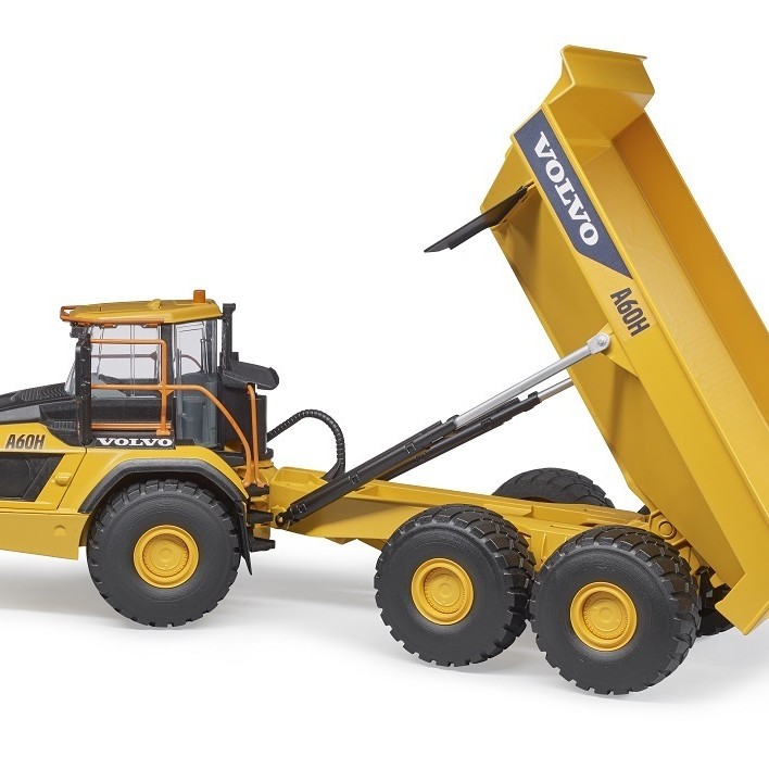 Bruder 02455 - Volvo Articulated Dump Truck A60H Large - Scale 1:16 