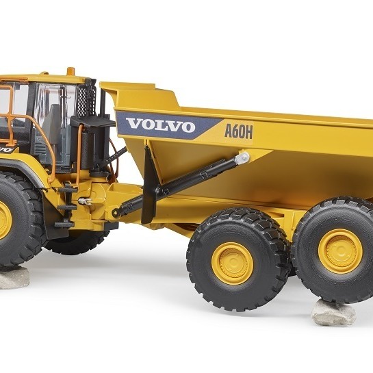 Bruder 02455 - Volvo Articulated Dump Truck A60H Large - Scale 1:16 