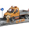 Bruder 02537 - Mercedes Benz Sprinter Municipal Vehicle with Driver and Accessories - Scale 1:16