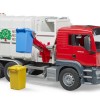 Bruder 03761 - MAN TGS Side Loading Garbage Truck - Scale 1:16 