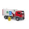 Bruder 03761 - MAN TGS Side Loading Garbage Truck - Scale 1:16 