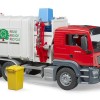 Bruder 03761 - MAN TGS Side Loading Garbage Truck - Scale 1:16 