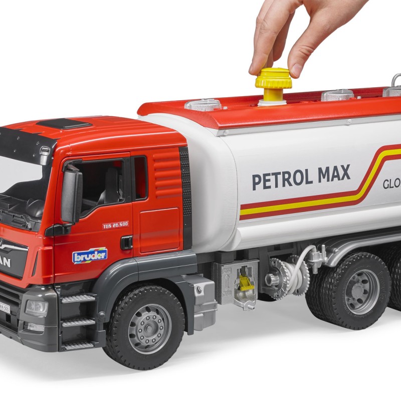 Bruder 03775 MAN TGS Tank Truck Petrol Max - Scale 1:16
