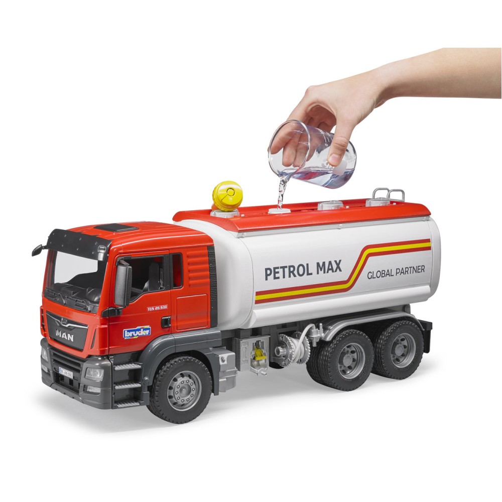 Bruder 03775 MAN TGS Tank Truck Petrol Max - Scale 1:16